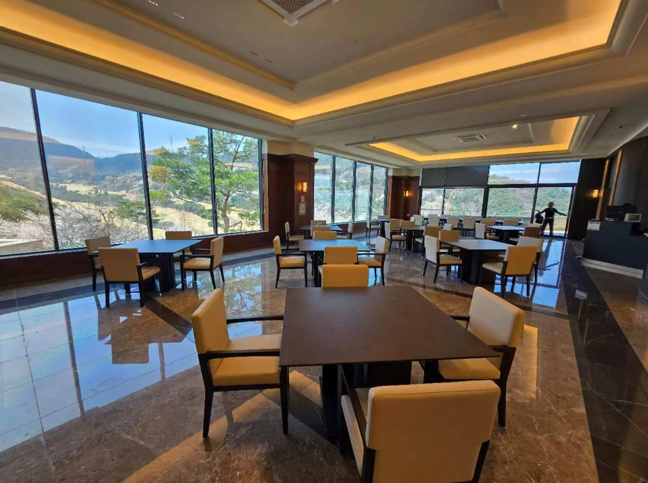 Korea Olympic Hotel Restaurant Furniture visual proof 3